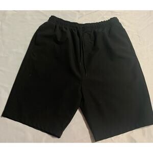 Nomad Men’s Shorts Size X Lg With 2 Back Zipper Pockets Black‎